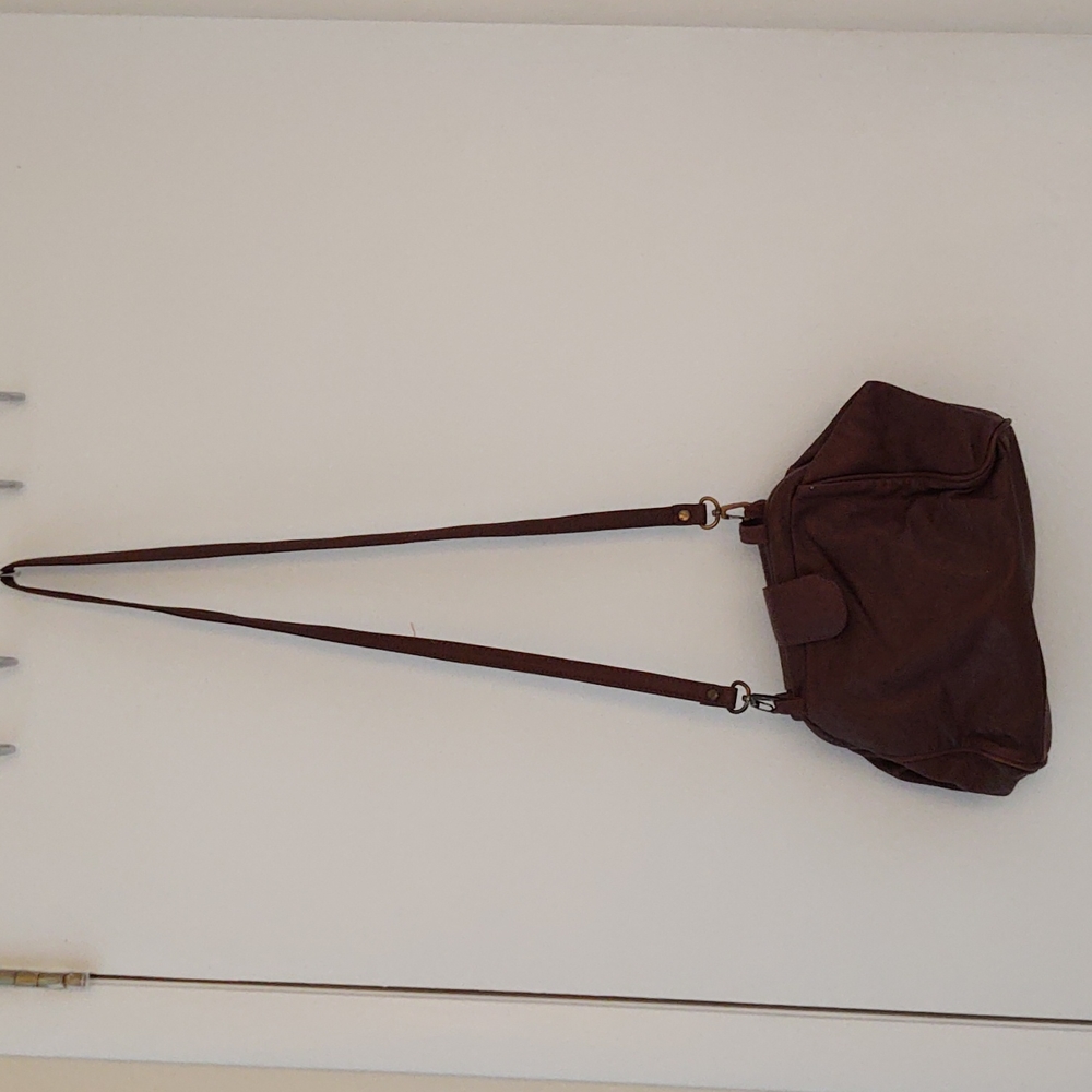 Byrne's & Baker brown leather purse